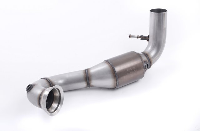 Large Bore Downpipe and Hi-Flow Sports Cat for Mercedes A-Class A45 AMG 2.0 Turbo (W176)