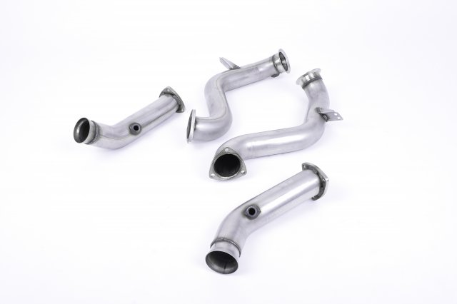 Large-bore Downpipes and Cat Bypass Pipes for Mercedes E-Class E63S AMG (W213) 4.0 Bi-Turbo Saloon & Wagon