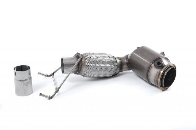 Milltek  Milltek Large Bore Downpipe and Hi-Flow Sports Cat for New Mini Mk3 (F56) Cooper 1.5T (Pre-Facelift model only)