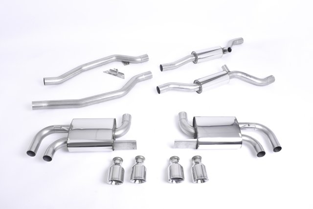 Milltek  Milltek Cat-back for Porsche Cayenne 958 Turbo 4.8 V8 (Pre-Facelift)