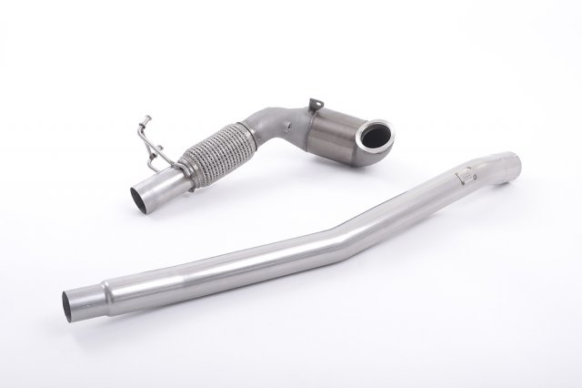 Large Bore Downpipe and Hi-Flow Sports Cat for Volkswagen Golf Mk7.5 R 2.0 TSI 310PS (Non-GPF Equipped Models Only)