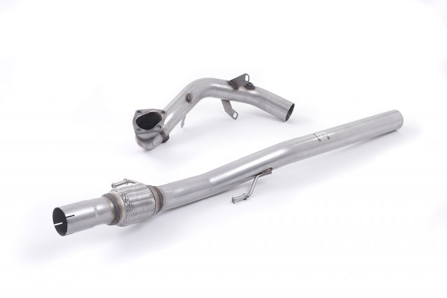 Large-bore Downpipe and De-cat for Volkswagen Polo GTi 1.4 TSI 180PS 7spd DSG