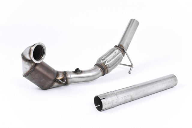 Large Bore Downpipe and Hi-Flow Sports Cat for Volkswagen Polo GTI 1.8 TSI 192PS (3 & 5 door)