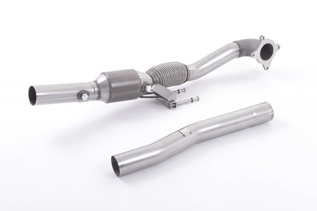 Large Bore Downpipe and Hi-Flow Sports Cat for Volkswagen Scirocco R