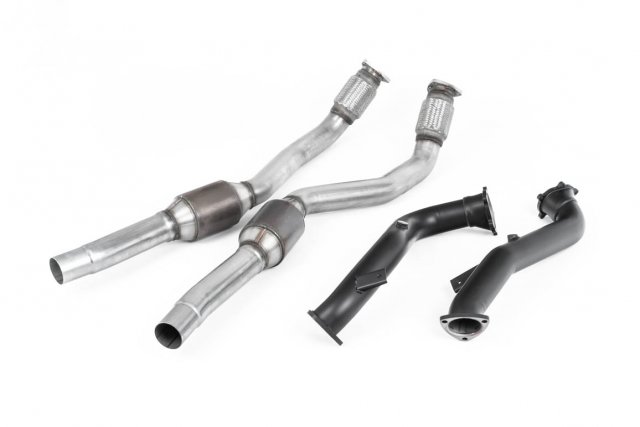 Large Bore Downpipes and Hi-Flow Sports Cats for Audi RS6 C7 4.0 TFSI biturbo quattro inc Performance Edition