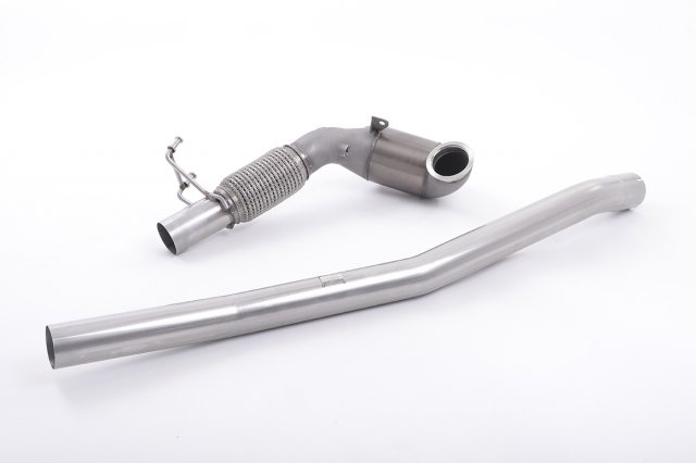 Cast Downpipe with Race Cat for Audi S3 2.0 TFSI quattro Saloon & Cabrio 8V/8V.2 (Non-GPF Equipped Models Only)