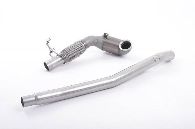 Large Bore Downpipe and Hi-Flow Sports Cat for Audi A3 2.0 TFSI quattro Sedan 8V (US-only)