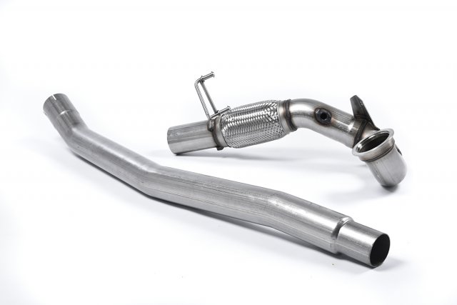 Large-bore Downpipe and De-cat for Audi A3 2.0 TFSI quattro Sedan 8V (US-only)