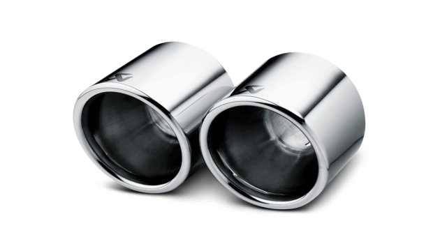 Tail pipe set (Titanium) for MINI Cooper S Coupé (R58)  - 2011 - 2014