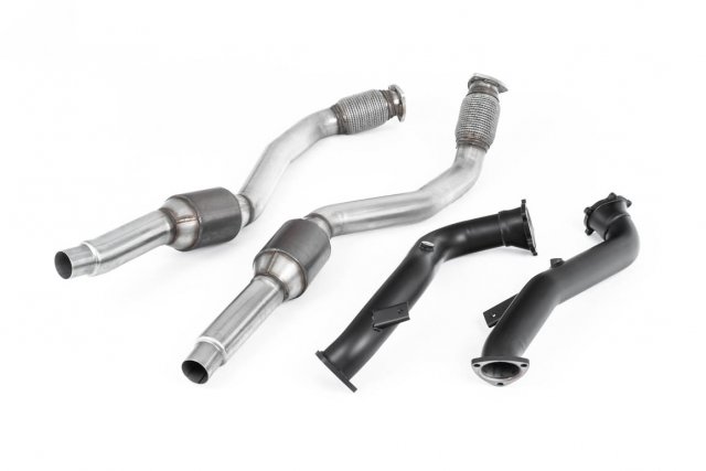 Milltek  Milltek Large Bore Downpipes and Hi-Flow Sports Cats for Audi S6 4.0 TFSI C7 quattro