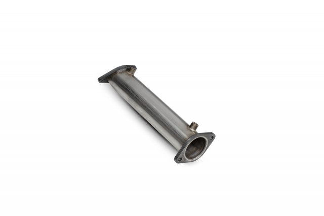 Resonated GPF Delete Pipe for Hyundai i30N / N Performance GPF Model Only 2018 - 2019 tail pipe polished