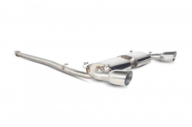 Non-resonated cat-back system for Subaru GT86/Scion FR-S/BRZ Non GPF Model Only 2012 - 2019 Daytona tail pipe polished