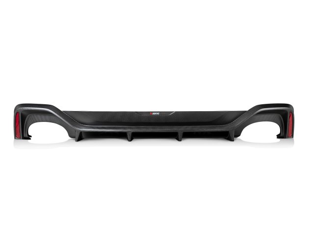 Rear Carbon Fiber Diffuser - Matte for Audi RS 6 Avant (C8) - 2020 - 2022