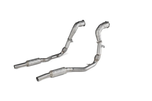 Downpipe / Link pipe set (SS) for Audi RS Q8 (4M) - OPF/GPF - 2020 - 2022