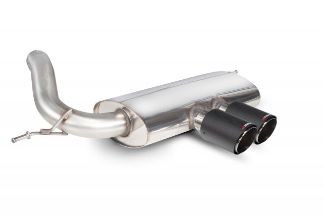 Non-resonated cat-back system for Ford Focus MK3 ST 250 Hatch Non GPF Model Only 2012 - 2019 Ascari tail pipe