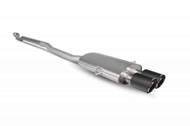Non-resonated cat-back system for Mini Cooper S R56 / R57 / R58 / R59 2007 - 2014 Ascari tail pipe