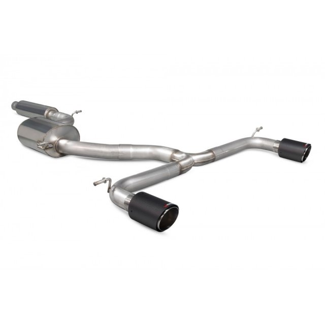 Scorpion  Scorpion Resonated GPF-back system for Volkswagen Golf Mk7.5 GTi GPF Model Inc TCR / Performance Pack 2019 - 2020 Ascari tail pipe