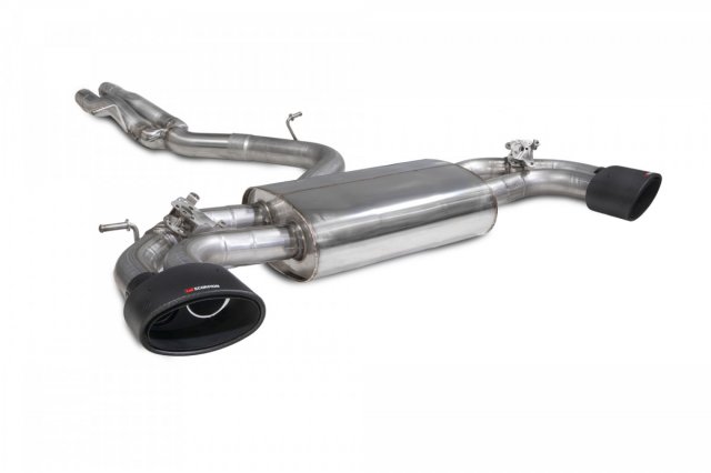 Scorpion  Scorpion Non-res gpf-back system with valves for Audi RS3 8V Facelift (GPF models only) (2017 - 2020) Ascari EVO tailpipe