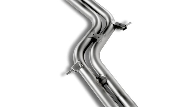 Link pipe (SS) for Audi S5 Coupé (8T) - 2007 - 2011
