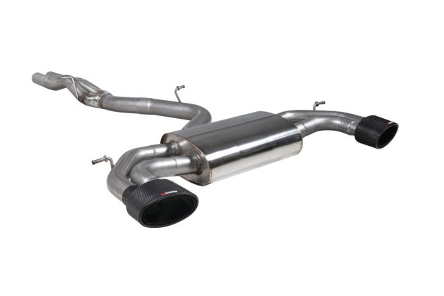 Scorpion  Scorpion Non-res cat-back system without valves for Audi RS3 8V Pre-Facelift (2015 - 2017) Ascari EVO tailpipe