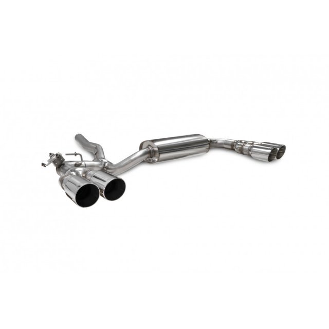 Scorpion  Scorpion GPF-Back system with electronic valve for BMW M235i Gran Coupe xDrive F44 (2019 - 2022) Daytona tailpipe