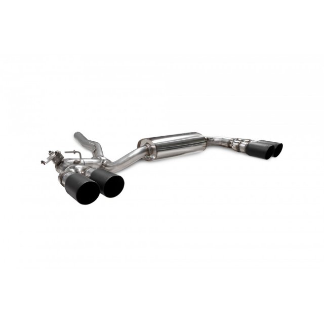 Scorpion  Scorpion GPF-Back system with electronic valve for BMW M235i Gran Coupe xDrive F44 (2019 - 2022) Daytona tailpipe in black ceramic