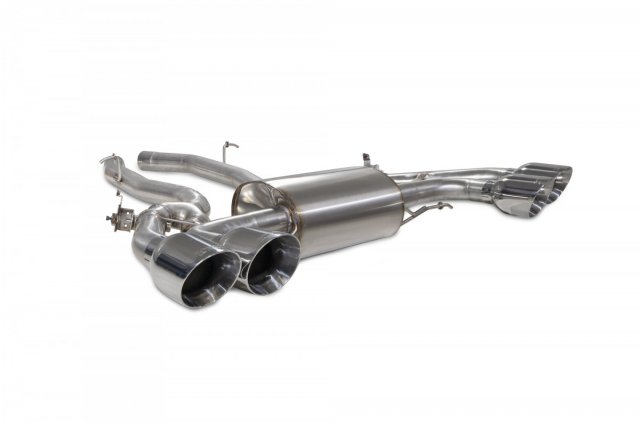 Scorpion  Scorpion Half System with valves for BMW X3 M including Competition (2019 - 2021) Daytona tailpipe