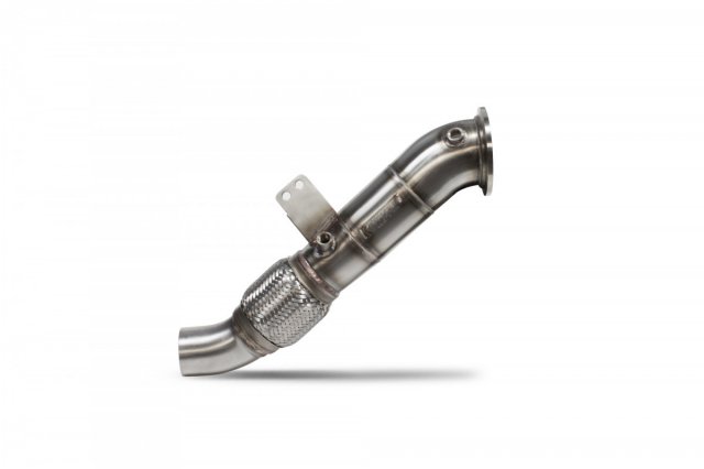 Scorpion  Scorpion Downpipe with a high flow sports catalyst for BMW M140i (F20, F21) / M240i (F22, F23) including XDrive models (2016 - 2019) tailpipe