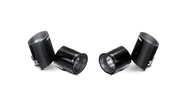 Tail pipe set (Carbon) for BMW 1 Series M Coupé (E82) - 2011 - 2012