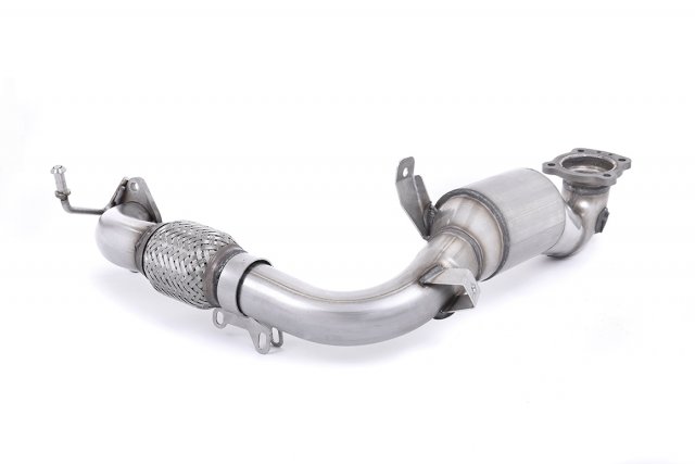 Large Bore Downpipe and Hi-Flow Sports Cat for Ford Fiesta Mk7/Mk7.5 1.0T EcoBoost (100/125/140PS)