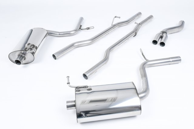 Milltek  Milltek Cat-back for Audi A4 2.0 TFSI B7 quattro and DTM