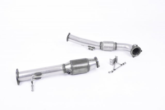 Large Bore Downpipe and Hi-Flow Sports Cat for Ford Focus MK2 RS 2.5T 305PS