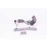 Milltek Cast Downpipe with HJS High Flow Sports Cat for Volkswagen Polo GTI 2.0 TSI (AW 5 Door) - GPF/OPF Models Only