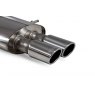 Non-resonated cat-back system for Mini Cooper S R56 / R57 / R58 / R59 2007 - 2014 Monaco (twin) tail pipe polished