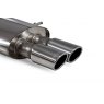 Resonated cat-back system for Mini Cooper S R56 / R57 / R58 / R59 2007 - 2014 Monaco (twin) tail pipe polished