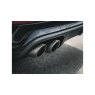 Tail pipe set (Carbon) for Porsche Cayenne Turbo / Coupé (536) - OPF/GPF - 2019 - 2020