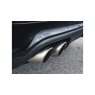 Tail pipe set (Titanium) for Porsche Cayenne Turbo / Coupé (536) - OPF/GPF - 2019 - 2020