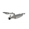 Resonated cat-back system with valve for Audi TT RS MK2 2009 - 2014 OE Fitment tail pipe polished