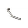 De-cat downpipe for Audi TT S Mk2 2008 - 2014 tail pipe polished
