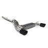 Cat-back system with no valves for Ford Focus MK3 RS Non GPF Model Only 2016 - 2019 Indy tail pipe black ceramic