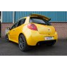 Resonated cat-back system for Renault Clio MK3 197 Sport 2.0 16v 2006 - 2009 Imola tail pipe polished