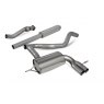 Resonated Cat/GPF-back system for Renault Megane RS280 GPF/ RS300 Trophy 2019 - 2020 Special tail pipe polished