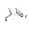 Non-resonated cat-back system for Vauxhall Corsa D VXR VXR Trim tail pipe polished
