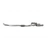 Resonated cat-back system for Audi A5 B8 2.0 TFSI 2012 - 2016 Daytona (twin) tail pipe polished
