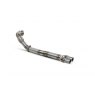 De-cat downpipe for Audi TT RS MK2 2009 - 2014 tail pipe polished