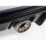 Tail pipe set (Titanium) for Porsche 718 Cayman GT4 / Spyder - OPF/GPF - 2020 - 2022