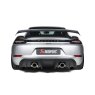 Tail pipe set (Titanium) for Porsche 718 Cayman GT4 / Spyder - OPF/GPF - 2020 - 2022