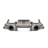 Akrapovic Link pipe set (Titanium) for Porsche 718 Cayman GT4 / Spyder - OPF/GPF - 2020 - 2020
