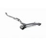 Resonated GPF back system for Toyota Yaris GR / GR Circuit 2020 - 2021 Daytona tail pipe